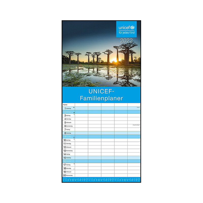 UNICEF-Familienplaner 2022