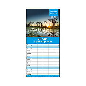 UNICEF Grusskarte UNICEF-Familienplaner 2022
