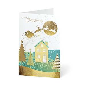 UNICEF Grusskarte Es weihnachtet