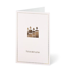UNICEF Grusskarte Edler Weihnachtsgruß