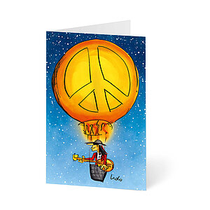 UNICEF Grusskarte 'Rock 'n' Peace'