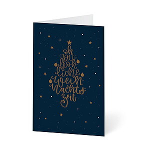 UNICEF Grusskarte Buchstabenzauber